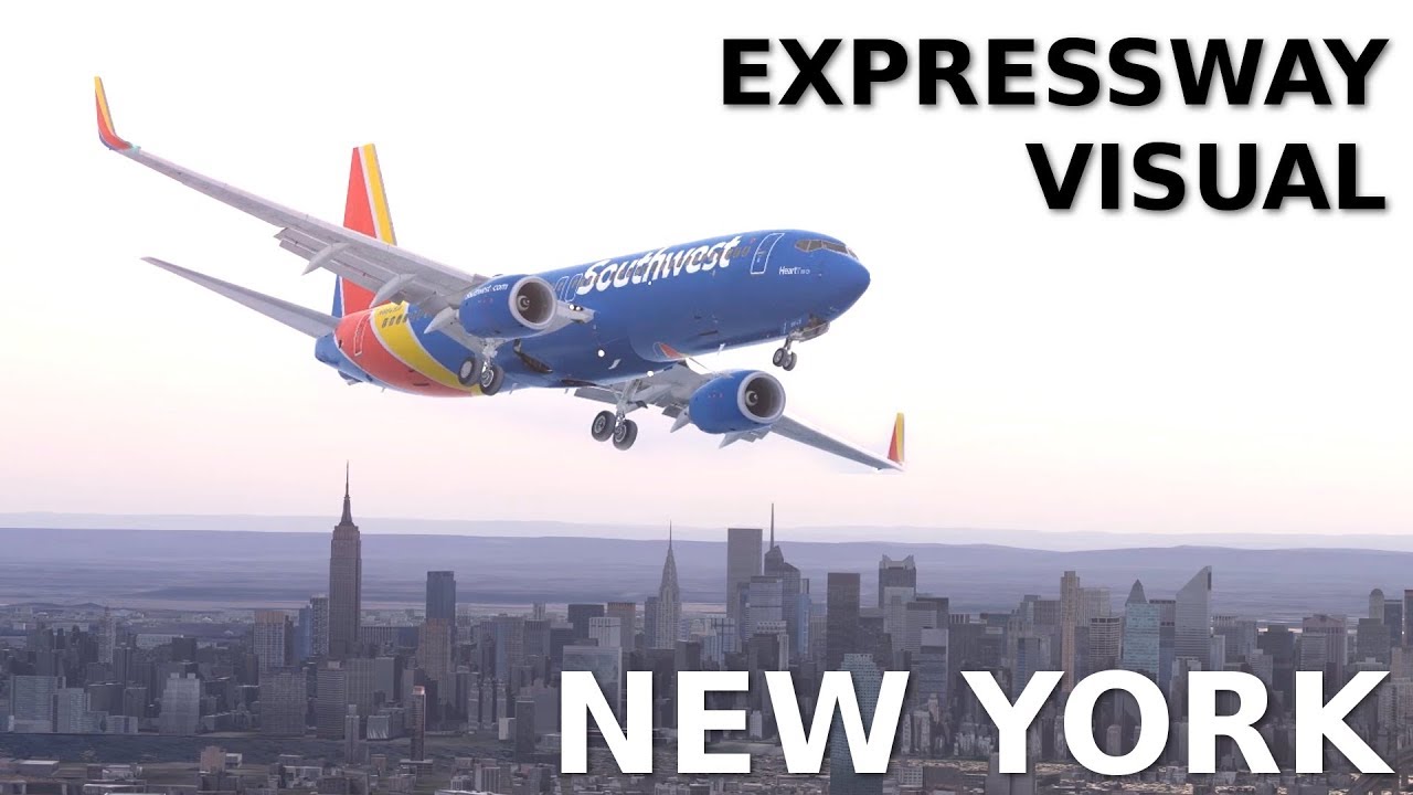 [P3Dv4.3] New York - Expressway Visual || LaGuardia KLGA || TomatoShade