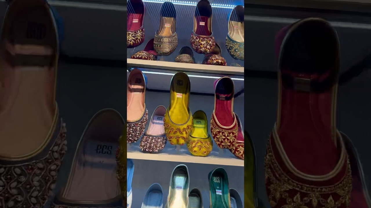Beautiful Khussa Eid Collection Shoes 🥿 #eid #shopping #eidmubarak #shoes #khusa #shorts #viral