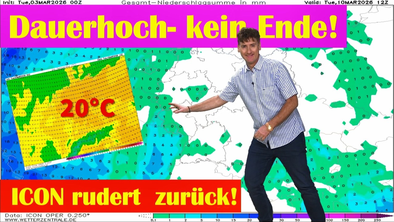 GFS zeigt ersten Sommertag schon Mitte März! Trend geht weiter: März sehr warm, sonnig und trocken!