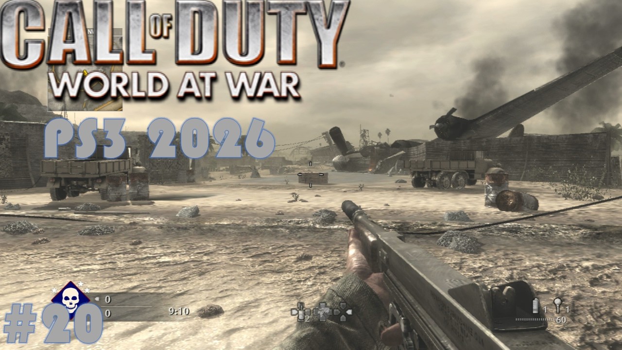 Call Of Duty: World At War Multiplayer Gameplay 2026 (PS3) #20🔘