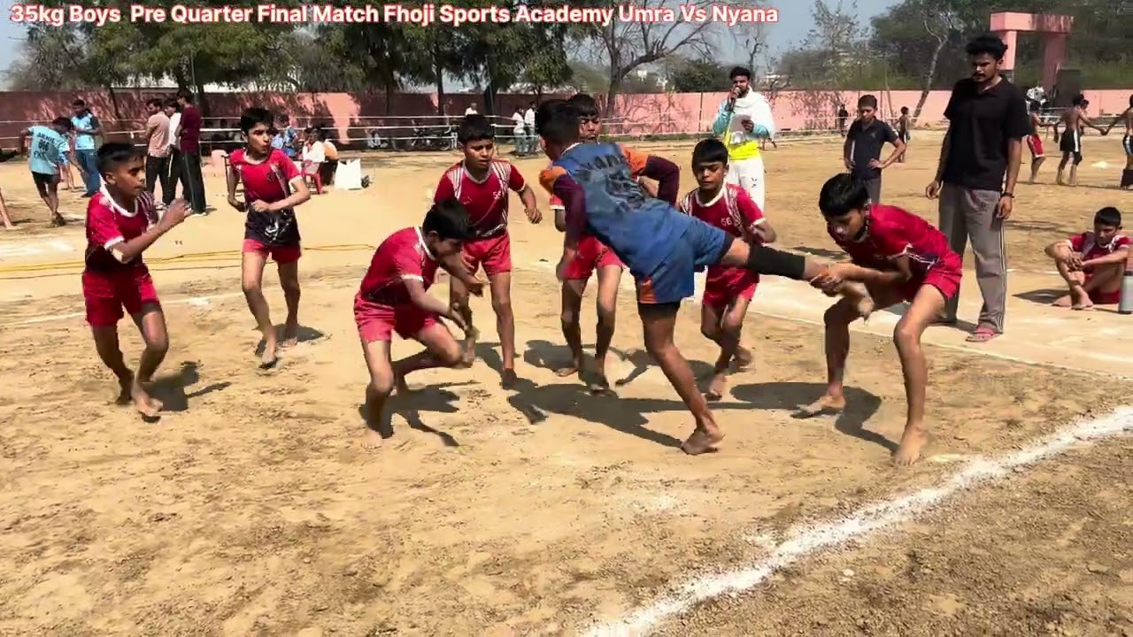 35kg Pre Quarter Match Foji Sports Academy Umra #kabaddi #top #prank #sport #shot #editing#ram#army 