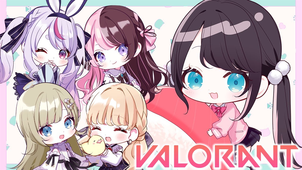 【VALORANT】久々のぶいすぽふるぱをやってみます😊！　ダイヤに落ちた【ぶいすぽ/花芽なずな】
