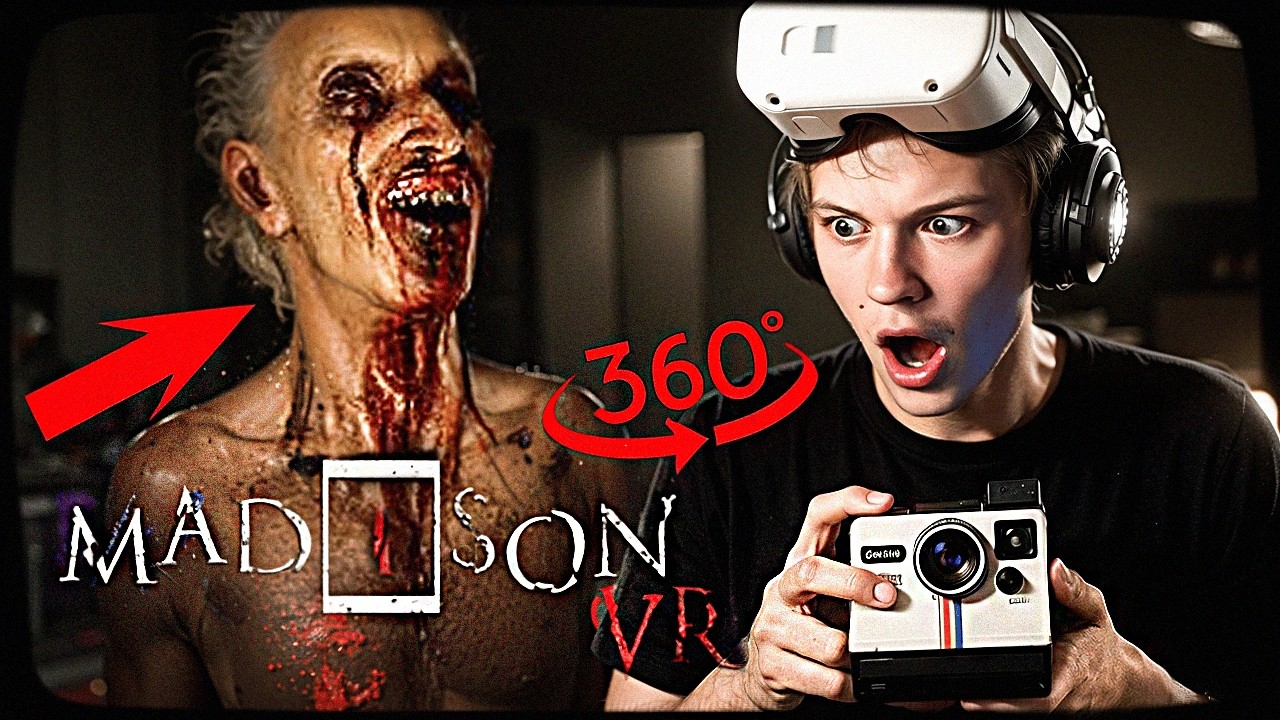 ДИПИНС ИГРАЕТ В СТРАШНЫЙ ХОРРОР В VR / Madison