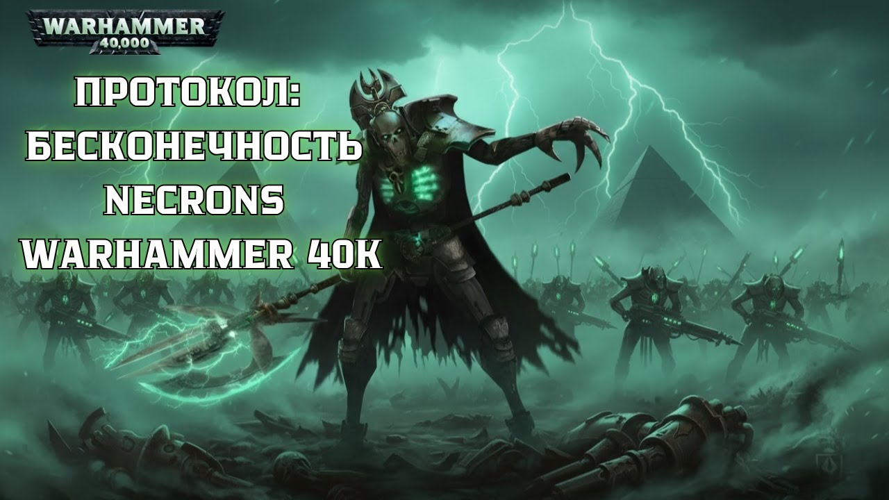 ПРОТОКОЛ: БЕСКОНЕЧНОСТЬ | NECRONS | WARHAMMER 40K