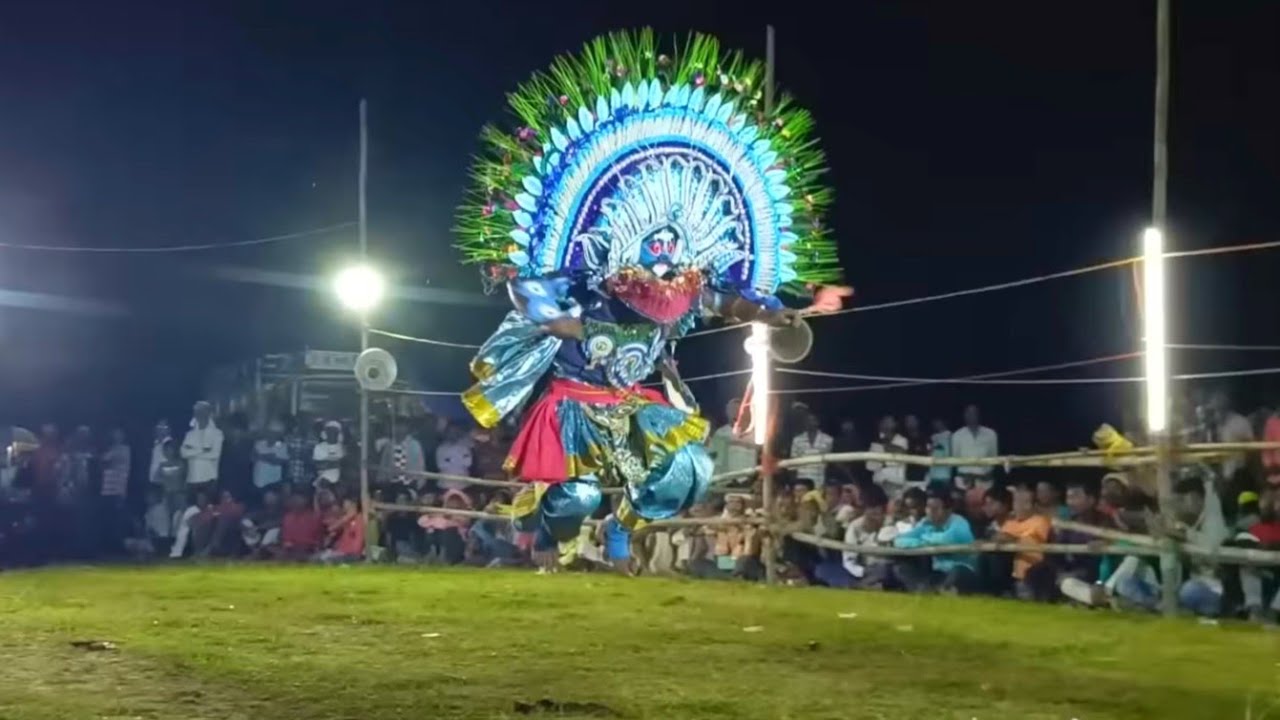 ৫ ফুট উড়ে জাম দিয়ে দিল | ওস্তাদ হেম সিং মাহাতো ছৌ নাচ | Ostad Hem Song Mahato Chhou Nach Purulia 