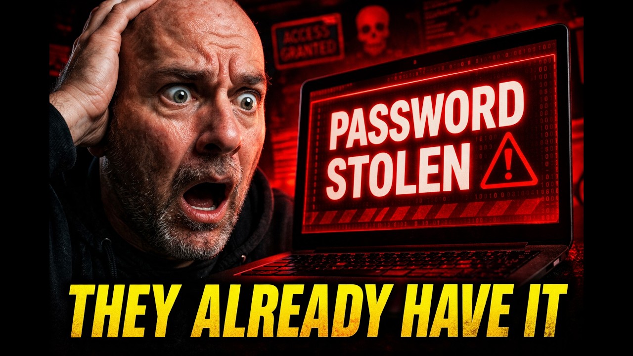 Hackers Can Steal Your Password in 30 Seconds (Real Attack Explained)
