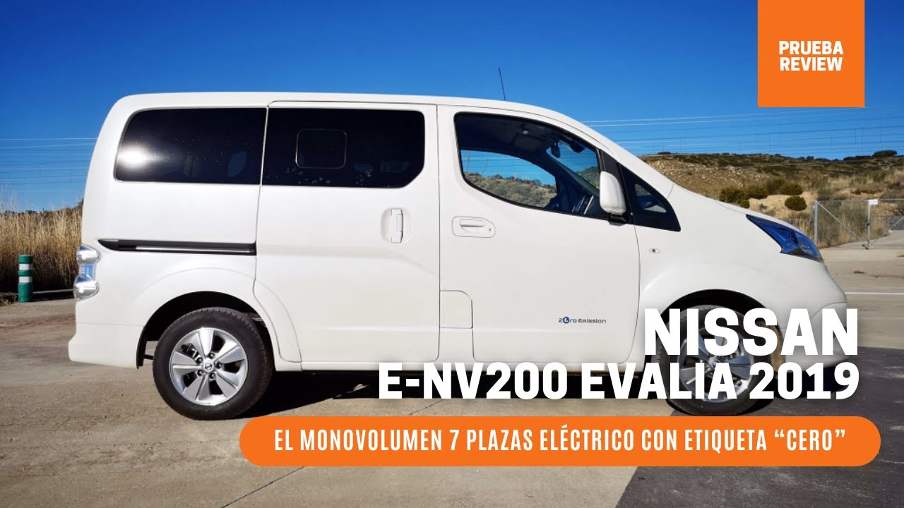 Nissan e NV200 Evalia 2019 el MONOVOLUMEN Eléctrico que puedes comprar / SuperMotor.Online