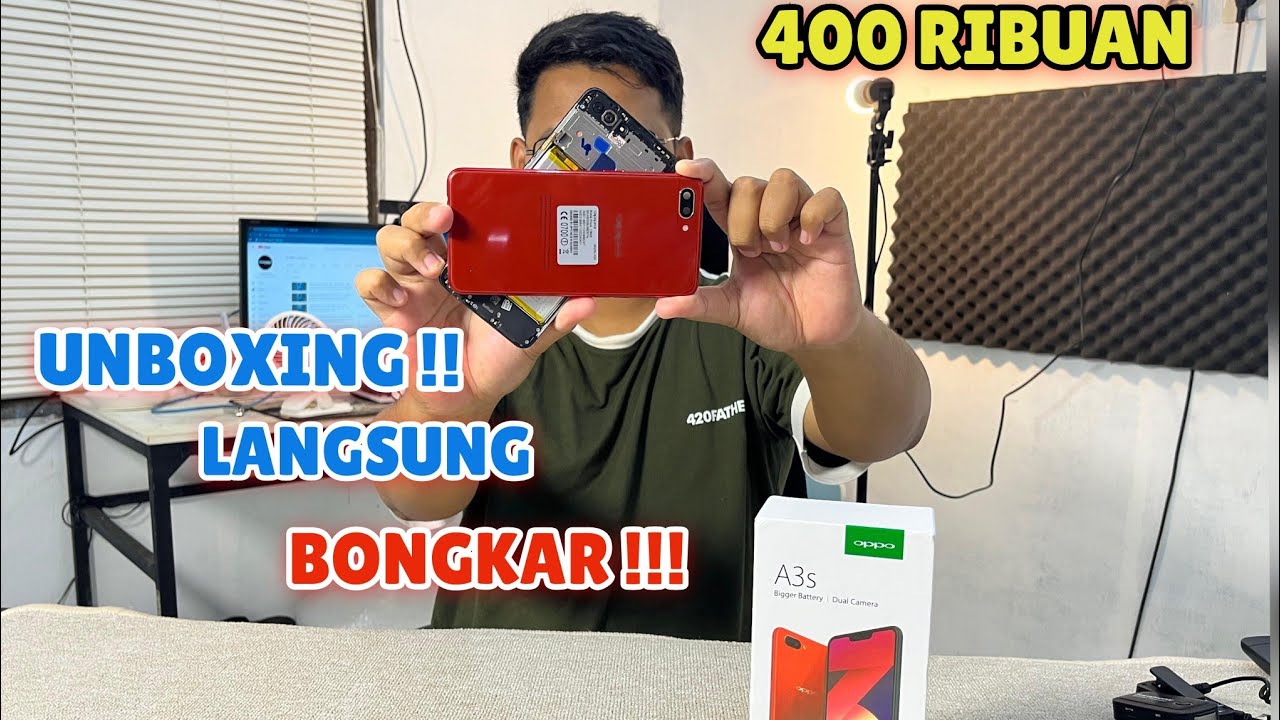 NYOBAIN BELI OPPO A3S 6/128 DI 2026 , CUMA 400 RIBUAN . UNBOXING LANGSUNG BONGKAR !!