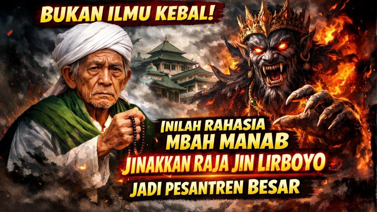 Bukan Ilmu Kebal! Inilah Rahasia Mbah Manab Jinakkan Raja Jin Lirboyo Jadi Pesantren Besar