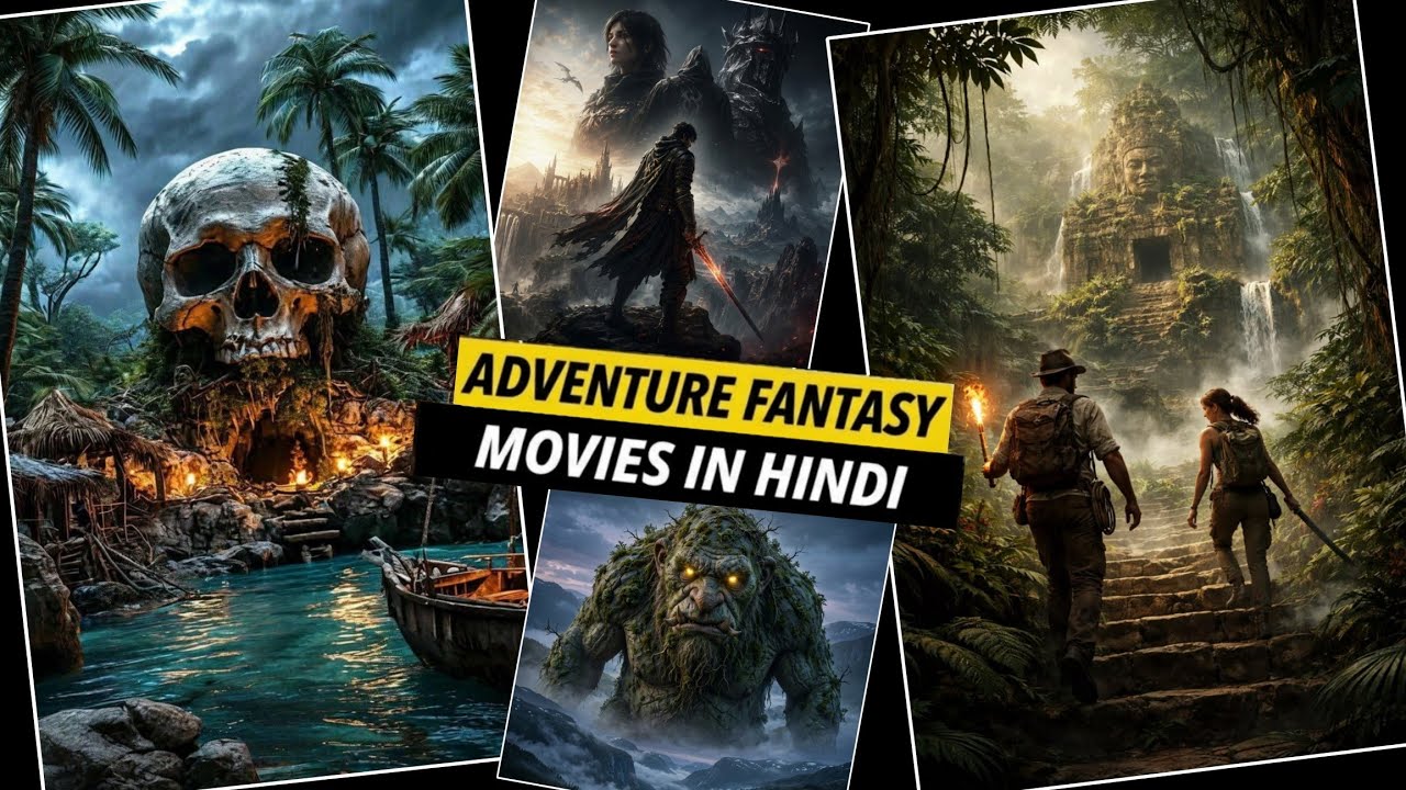 Top 10 Best Adventure Movies In Hindi | New Adventure Movies | Netflix & amazon prime |