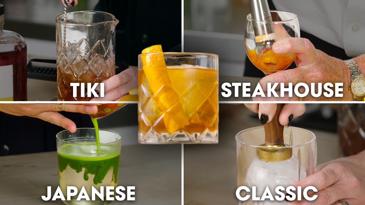 11 Bartenders Make an Old Fashioned (Classic, Flair, Speed & More) | Epicurious