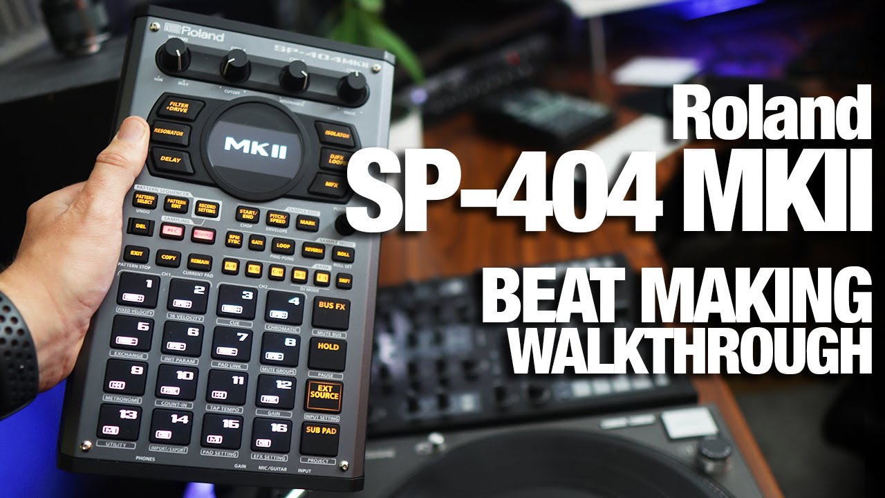 Roland SP-404 MKII - Beatmaking + First impressions