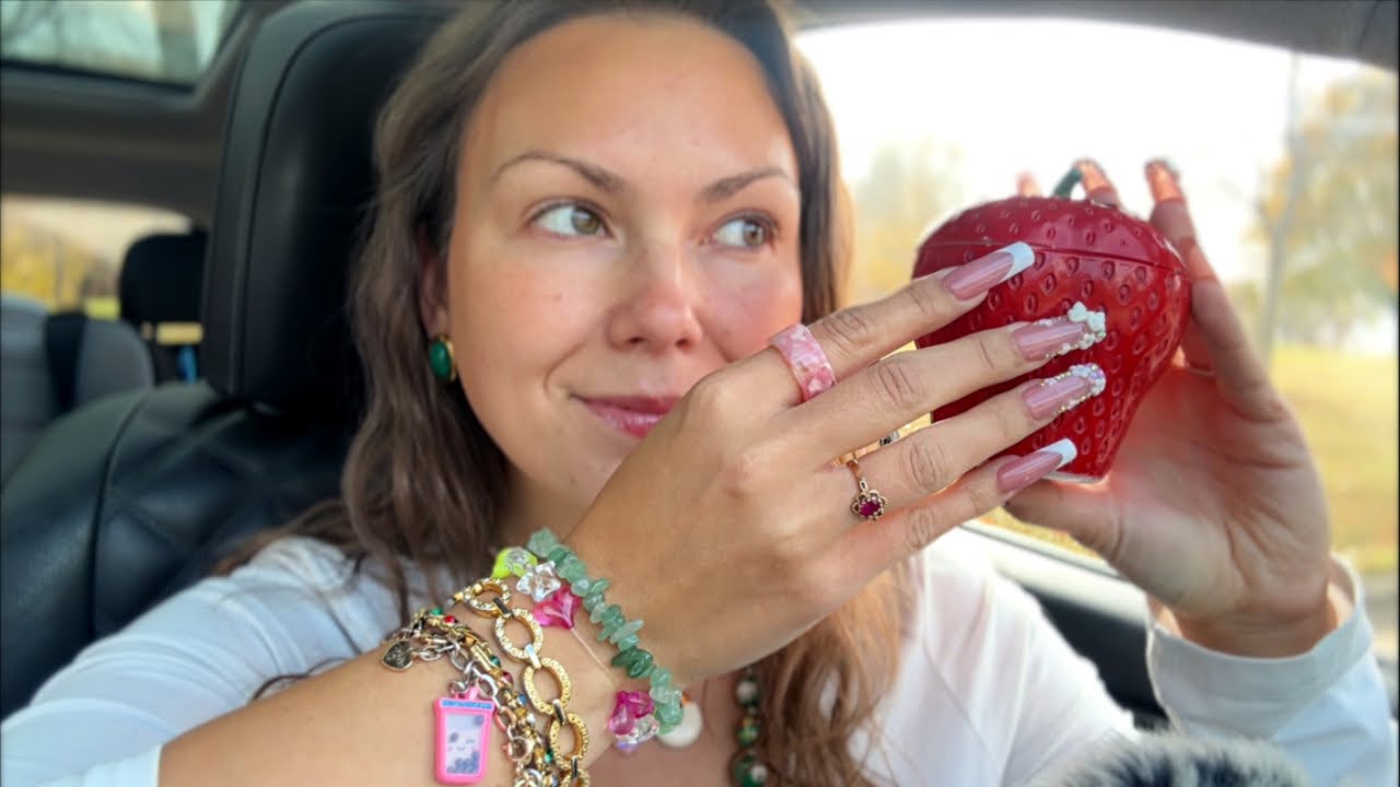 asmr/ JEWELRY, NAILS, + WHISPERS✨🥰 (telling your future @ the end)