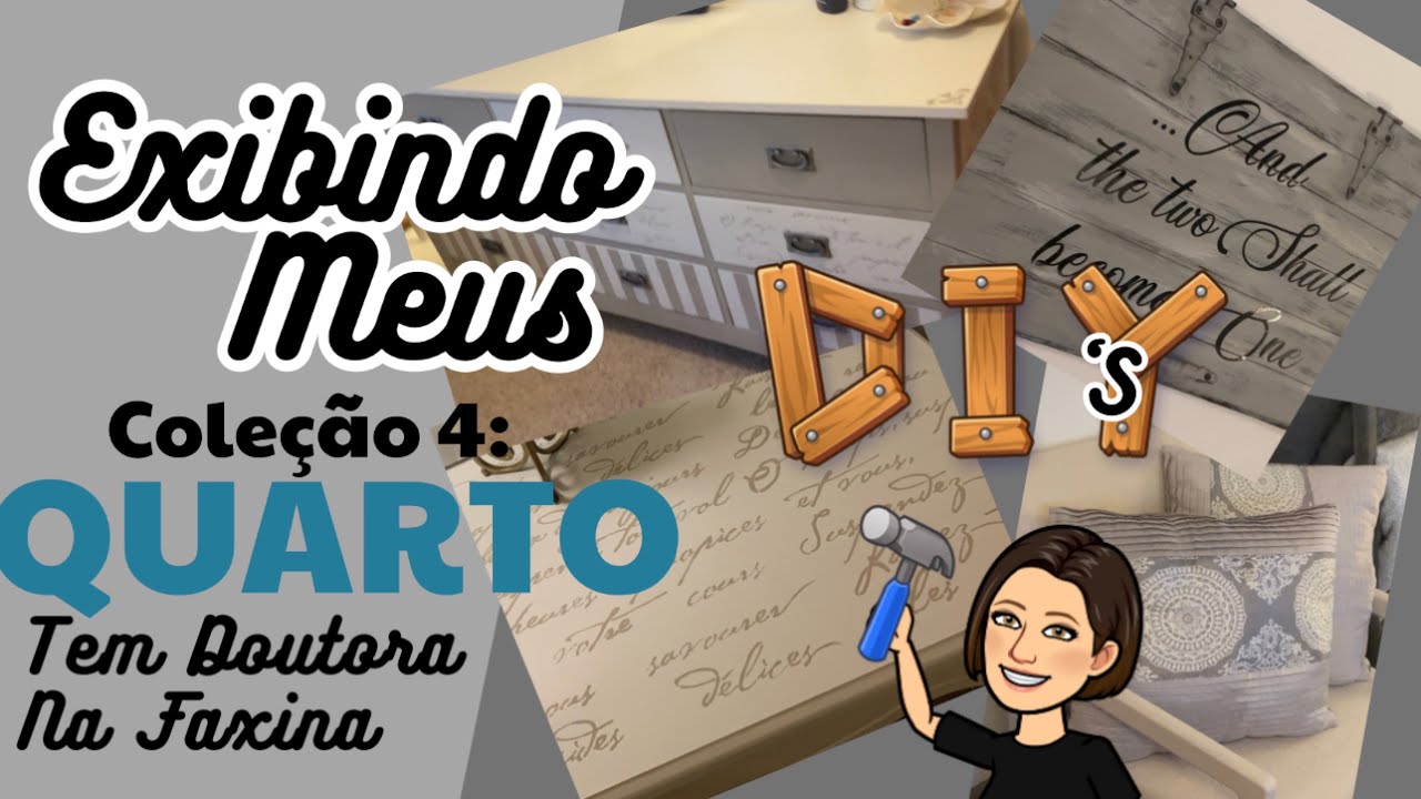 TOUR PELOS MEUS ARTESANATOS (Coleção #4 : QUARTO )