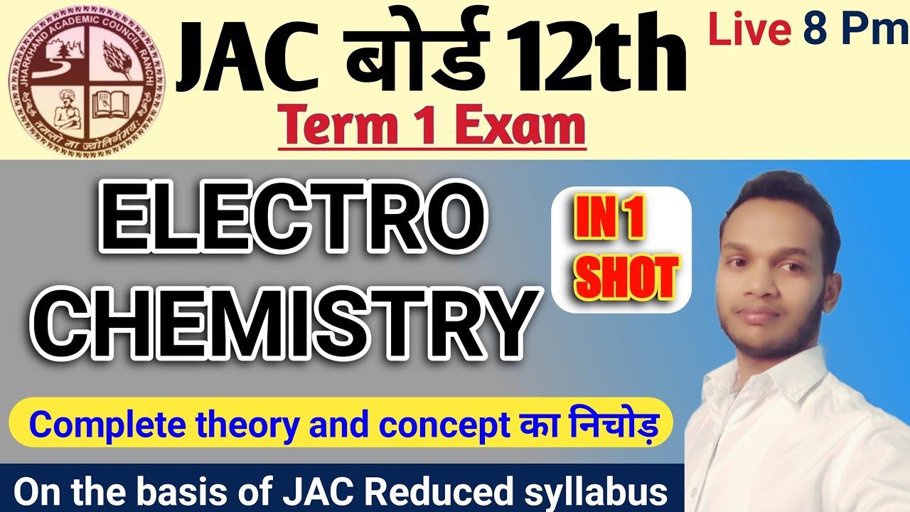 Electrochemistry In One Shot Class 12