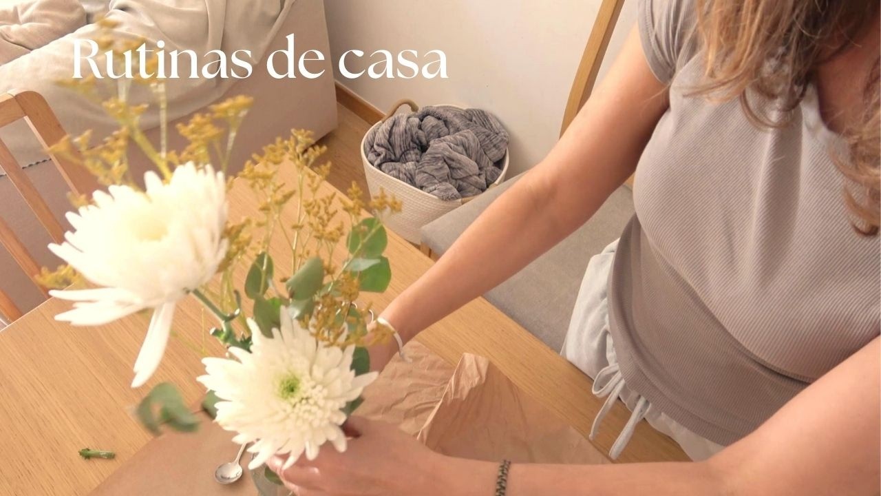 Vlog acogedor en casa | Limpieza rápida | Tostador nuevo y flores