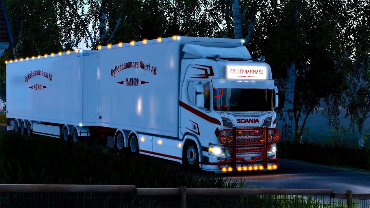 Gyllenhammars Åkeri | Scania NG R | Ets2 1.46 | Promods | Mods