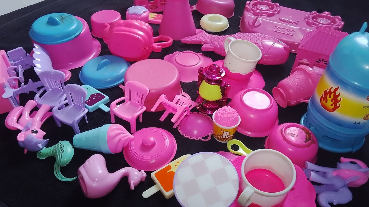 5:30 minutes satisfying with unboxing hello kitty kitchen 🥘 playset video miniature looking toysAsmr