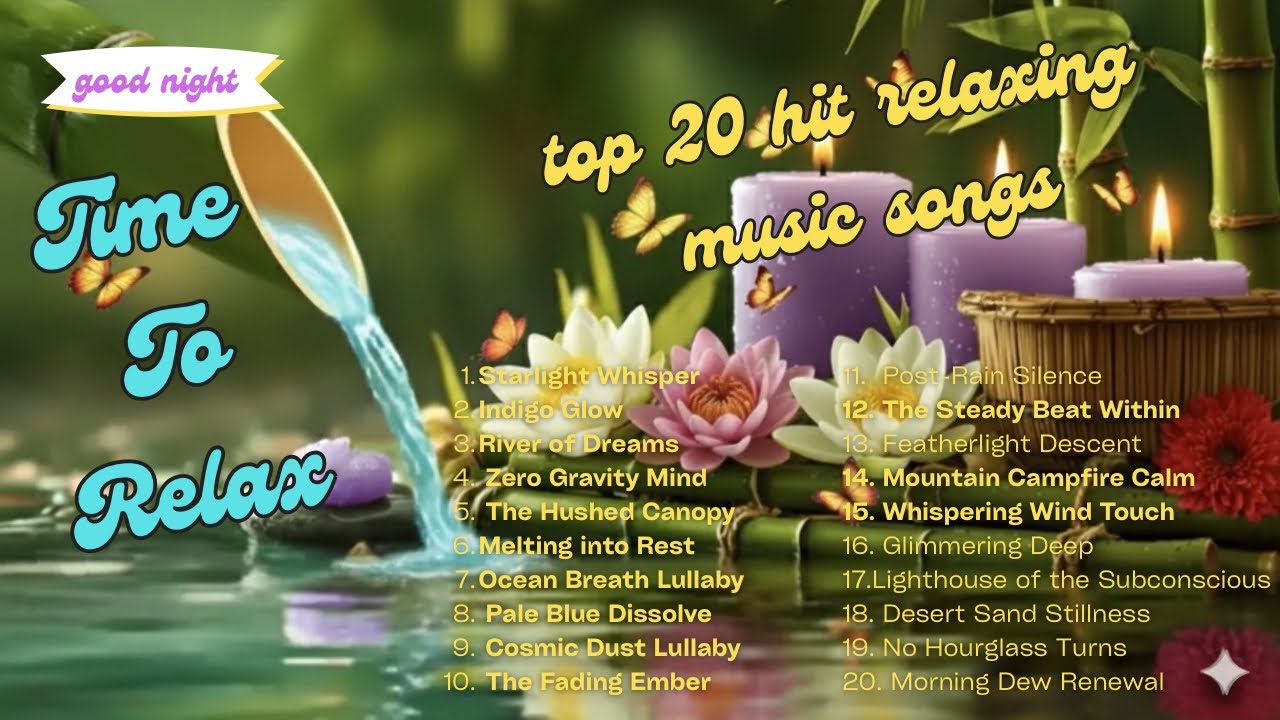 Top 20 Hit Relaxing Music Songs for Study, Focus & Stress Relief | Ultimate Instrumental Playlist