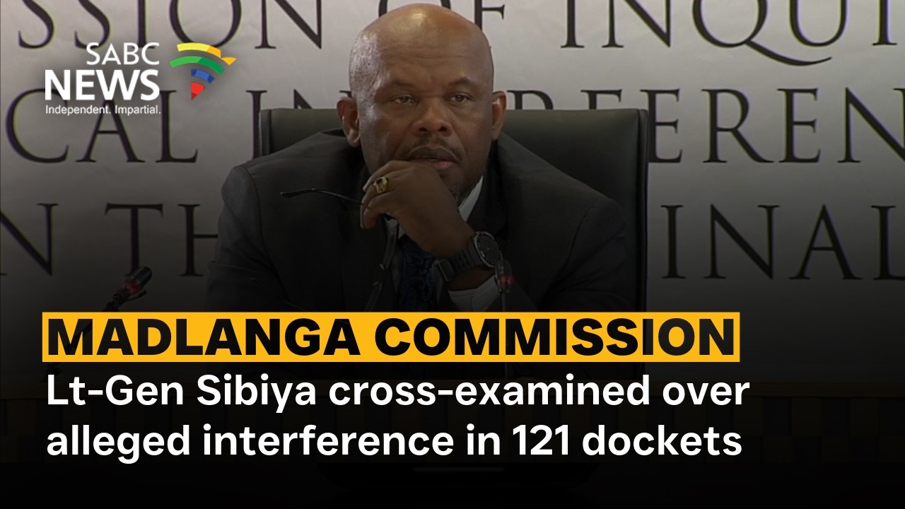 Madlanga Commission | Lt-Gen Sibiya cross-examined over alleged interference in 121 dockets