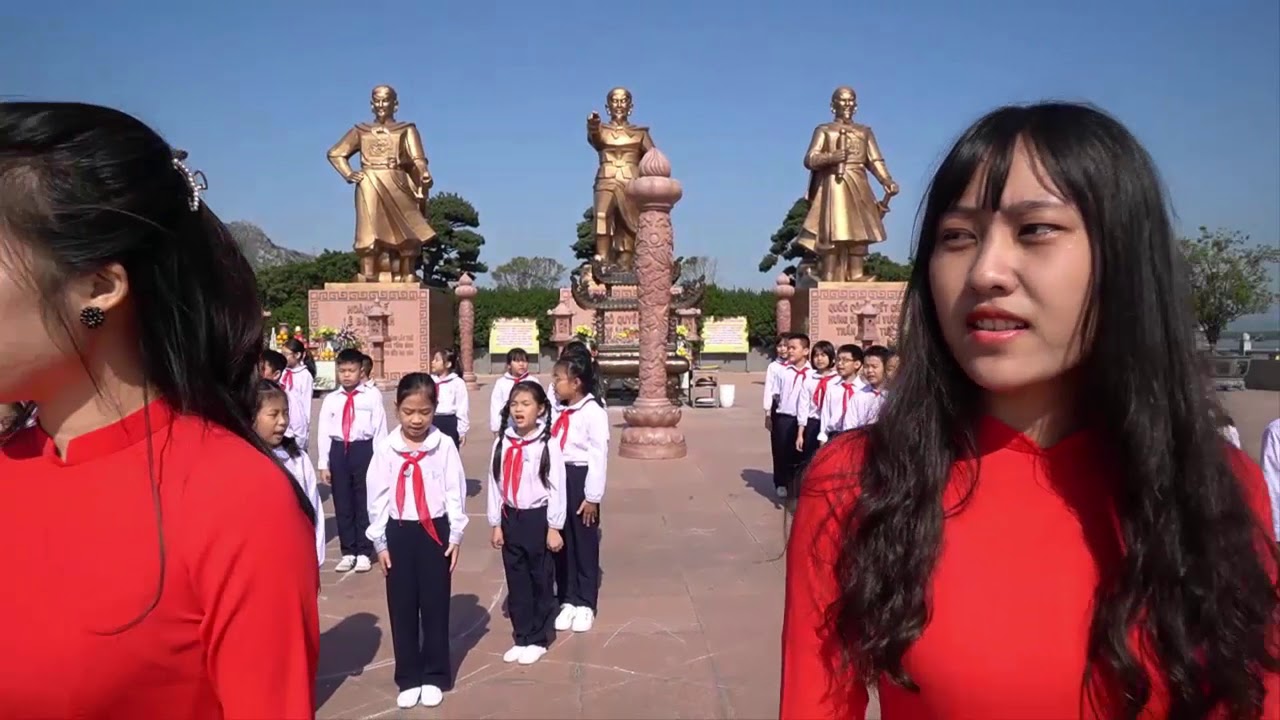 TIỂU HỌC ĐẰNG LÂM : BÀI DỰ THI THIẾU NHI HÁT QUỐC CA TẠI CÁC ĐỊA CHỈ ĐỎ