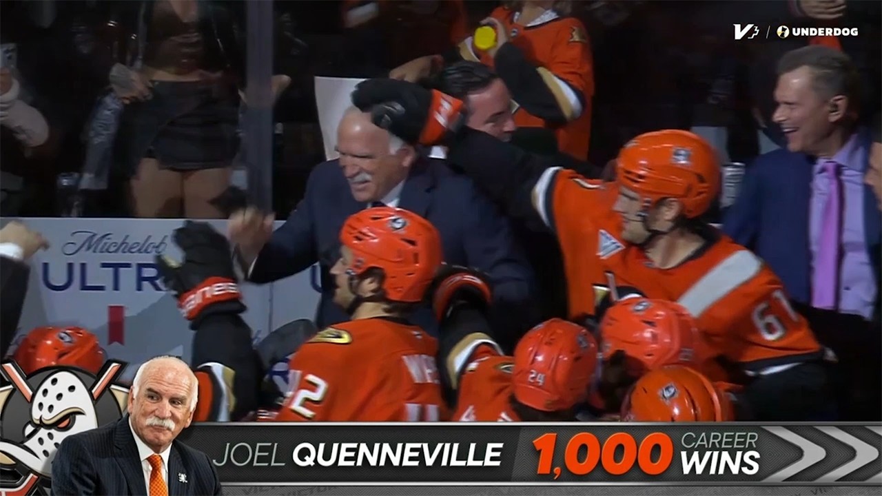 Joel Quenneville 1️⃣0️⃣0️⃣0️⃣th Career Win