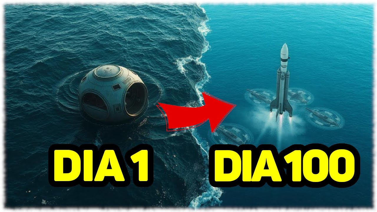 COMO SOBREVIVI 100 DIAS EM SUBNAUTICA COM MODS EM 2025 - O FILME