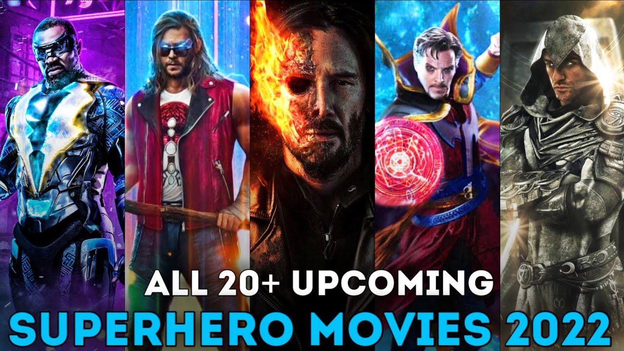 All Upcoming Marvel/DC Superhero Movies & TV Series in 2022 - Cine Mate