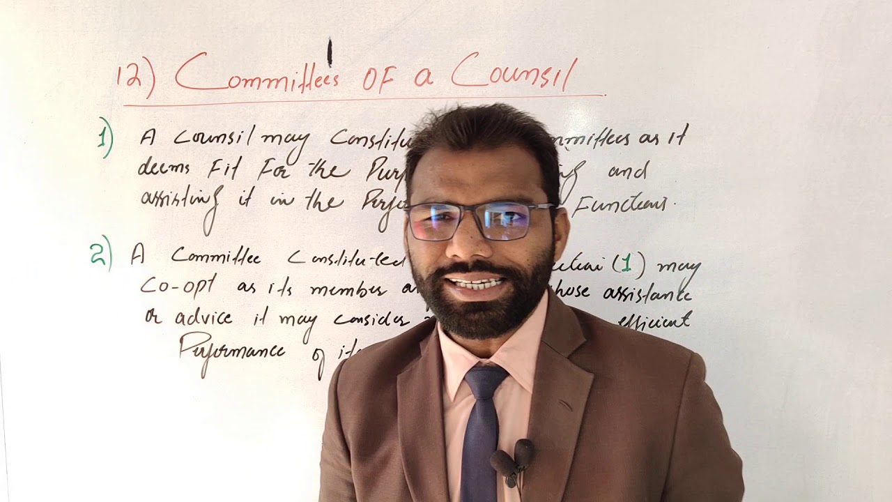 section:12 Committees of a counsil Pharmacy act 1967 forensic pharmacy by Dr.Mehtab Ali.