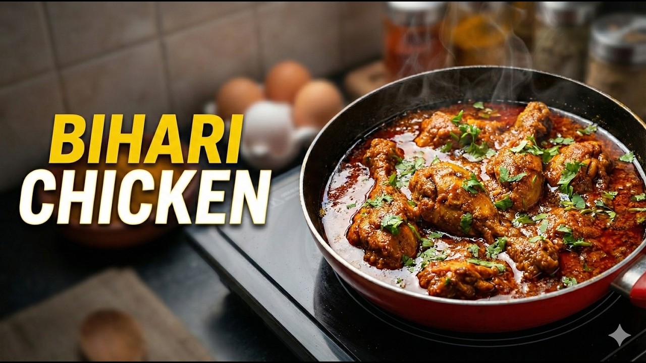 Cooking Bihari Chicken at Home | Rich, Spicy & Authentic Indian Flavour