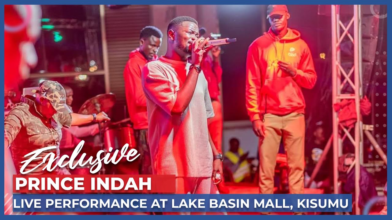 PRINCE INDAH FULL PERFORMANCE AT LAKE BASIN MALL KISUMU 📷 FOR EVENT COVERAGE CONTACT 0706733098