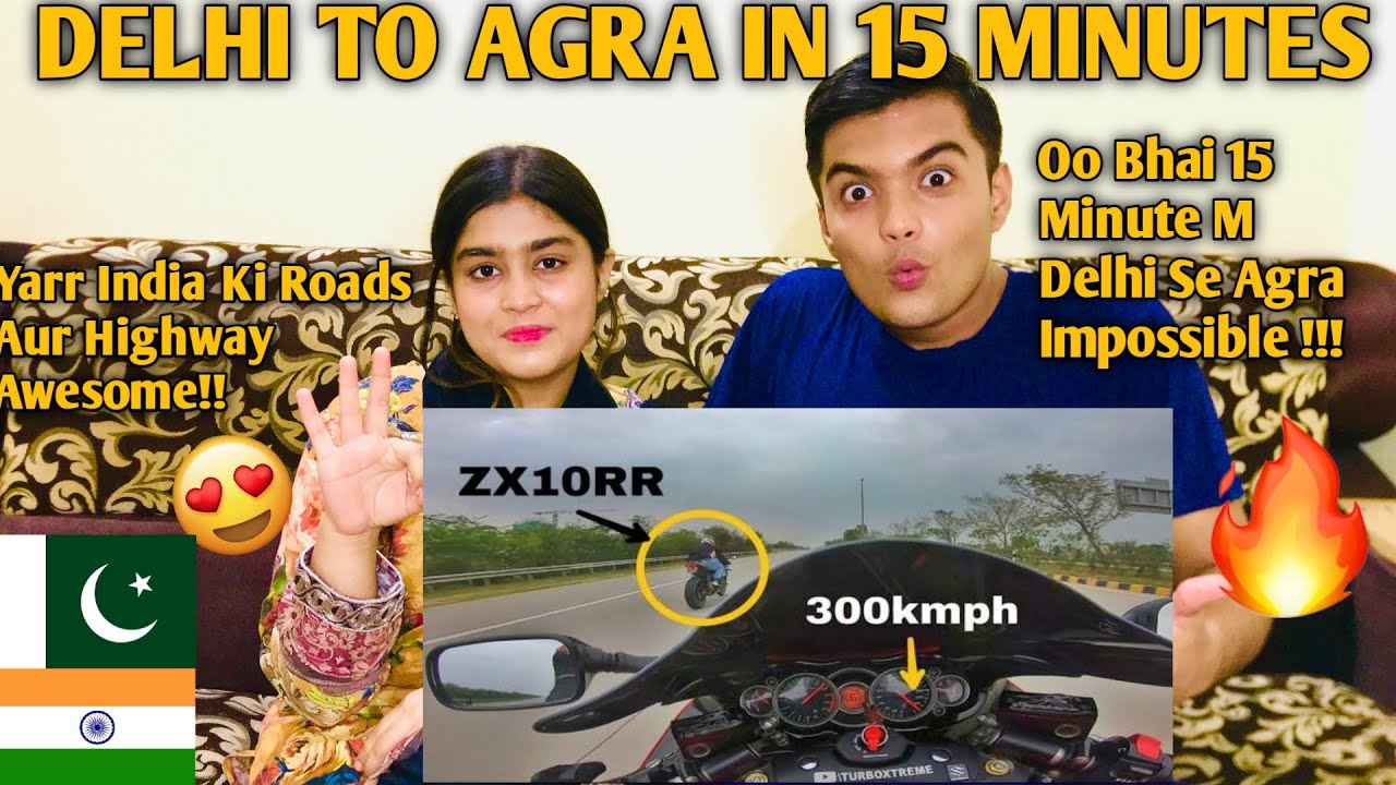Delhi To Agra In 15 Minutes On HAYABUSA | Shocking Pakistani Reaction |