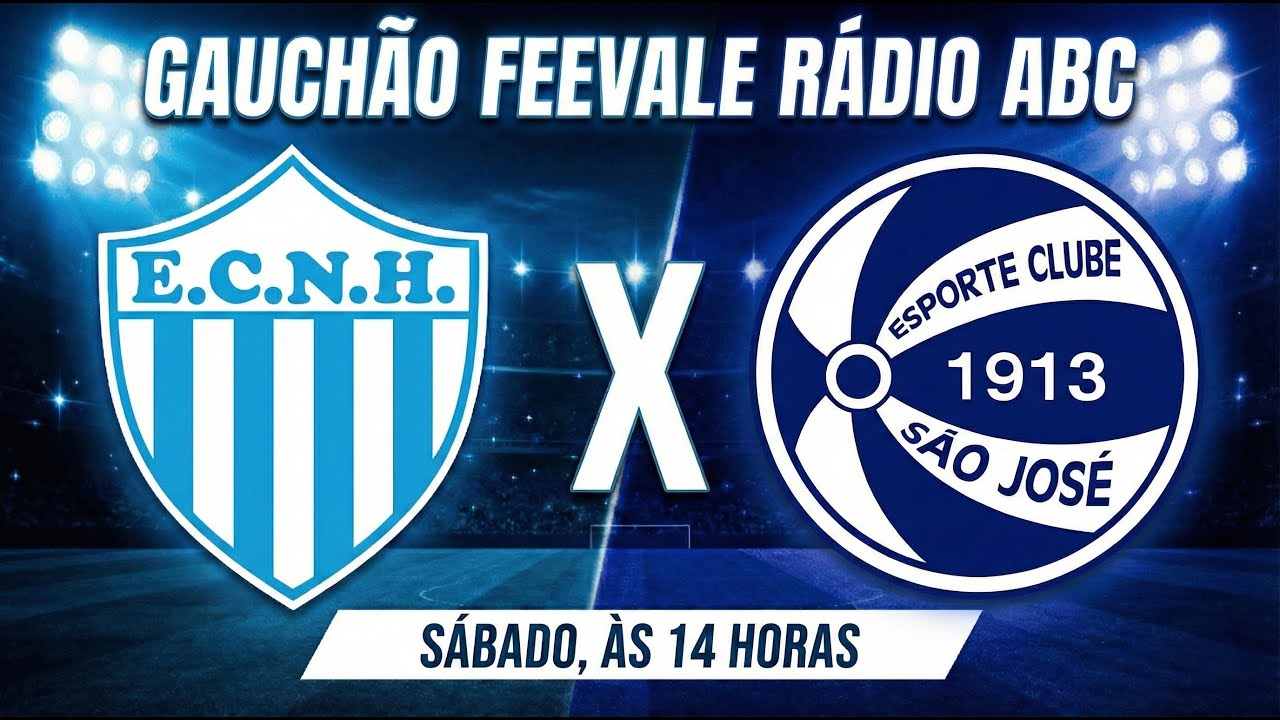 AO VIVO: GAUCH&Atilde;O FEEVALE R&Aacute;DIO ABC | 3&ordf; RODADA: NOVO HAMBURGO X S&Atilde;O JOS&Eacute;