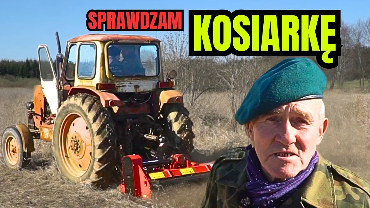 PIERWSZY raz używam takiej KOSIARKI z JUMZEM. Polska maszyna lepsza od zagranicznej?