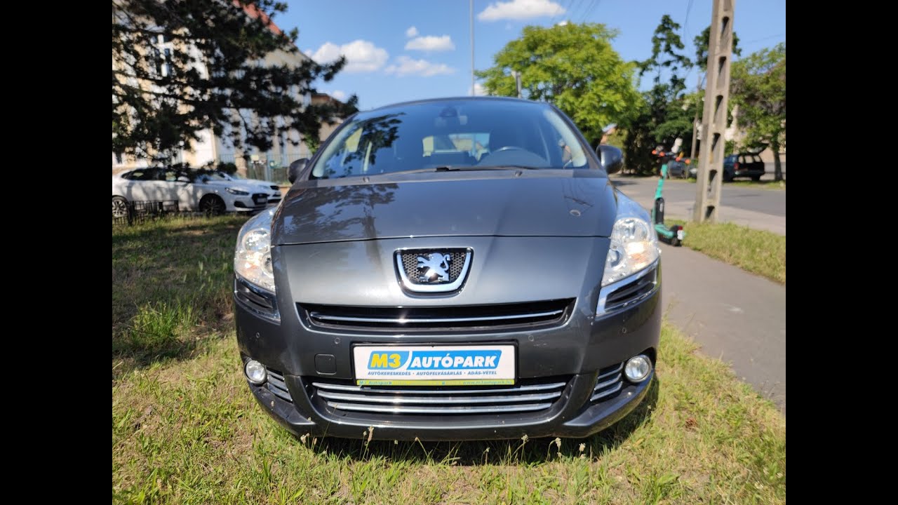 Peugeot 5008 1.6 HDI Teszt - Bemutató - Eladó