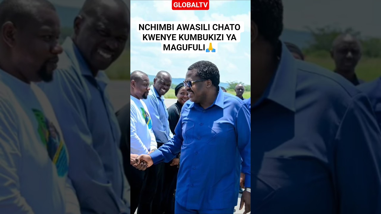 NCHIMBI AWASILI CHATO KWENYE KUMBUKIZI YA MIAKA 5 YA KIFO CHA MAGUFULI🙏#shortsviral #nchimbi
