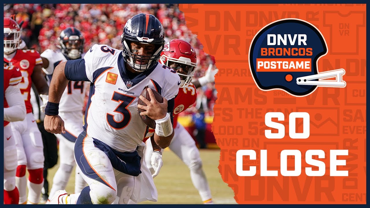 Russell Wilson and the Denver Broncos fall short against the Chiefs amid questionable calls