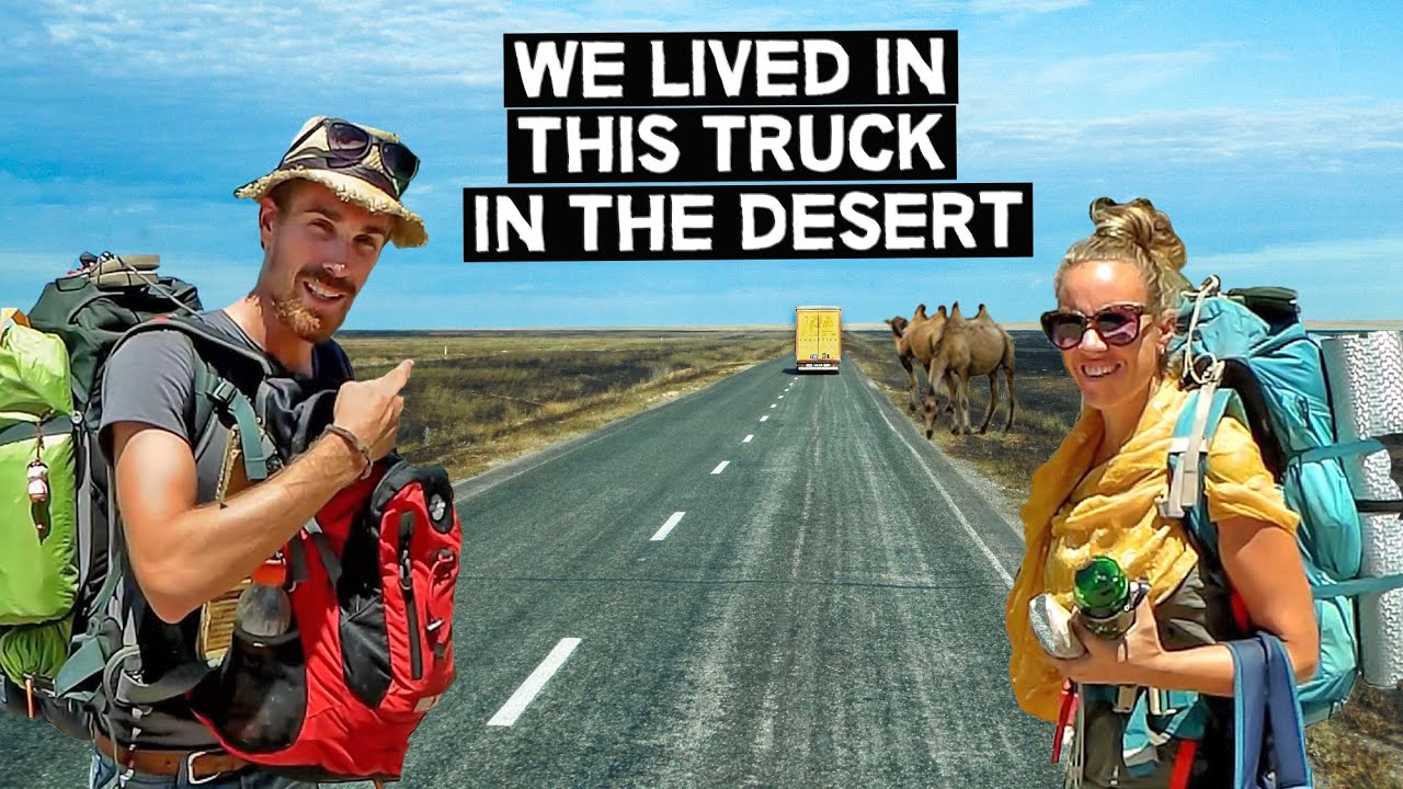 WE TRAVELLED 3000 KILOMETRES IN A TRUCK IN KAZAKHSTAN! Hitchhiking Thailand To Spain Ep13
