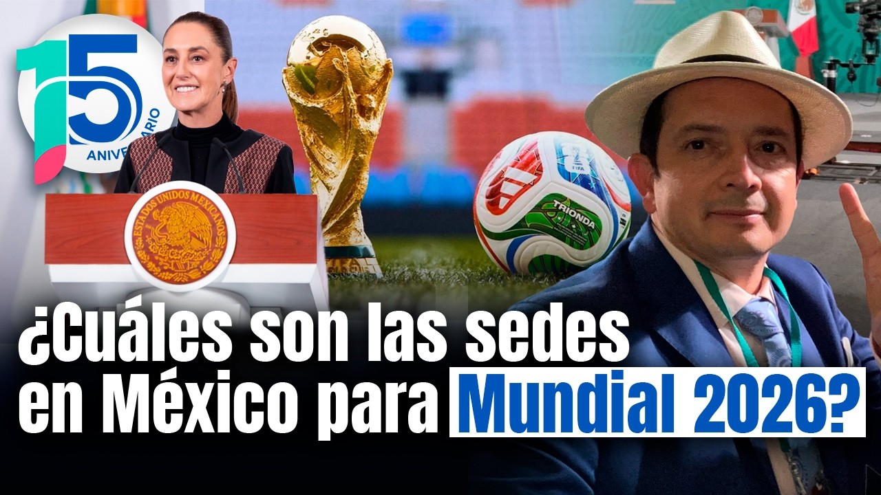 Ratifican a México como sede del Mundial de la FIFA: trofeo visitará GDL, MTY y CDMX