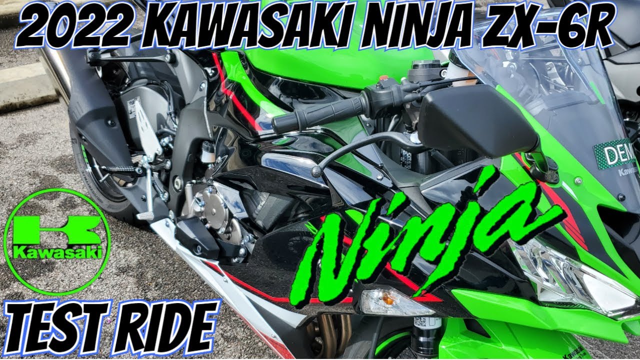 2022 Kawasaki Ninja ZX6R Test Ride| Good Times Demo Tour| I MISS RIDING SPORT BIKES| #ninja  #zx6r