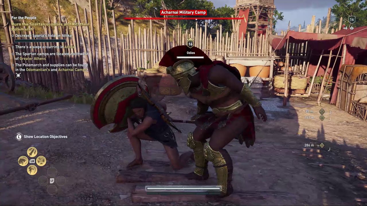 Assassin's Creed Odyssey--Kill The Polemarch ( No Commentary )