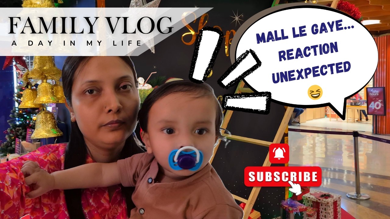 Took Our Rudransh to Mall for the FIRST Time 😍 Reaction Priceless | Life With Simmi | Family Vlog