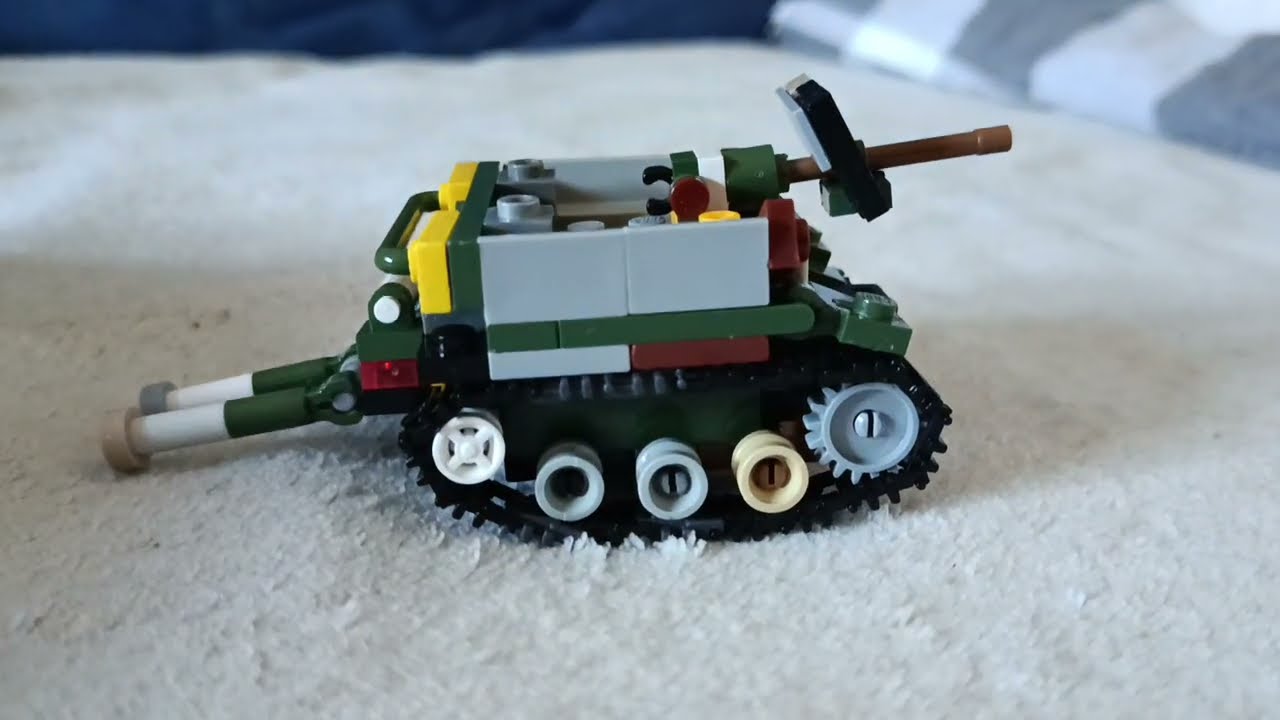 Cobi/Lego tutorial jak zbudować tankietkę TKD