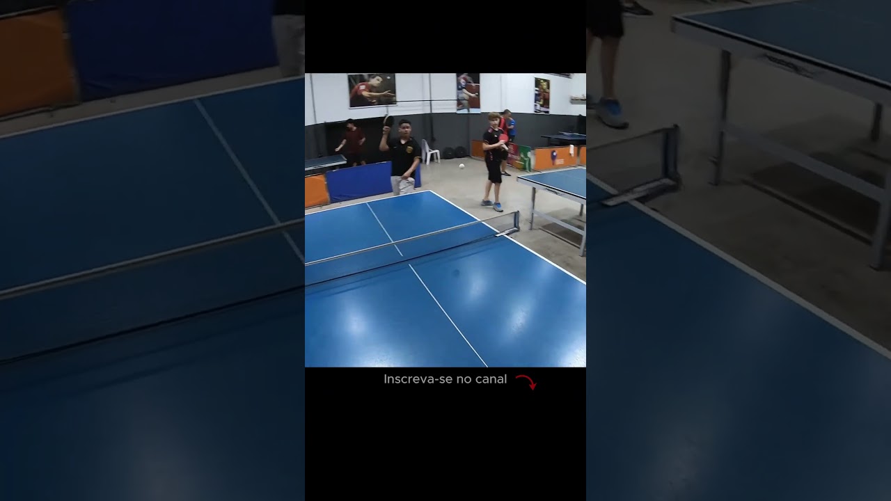 Foi triste esse backhand classineta n&atilde;o entrar...