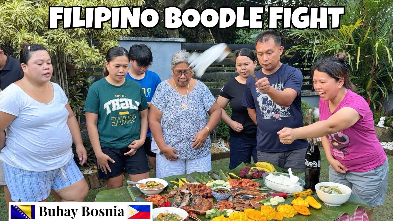 Budol flight, tradicionalna filipinska gozba | Budol fight, a traditional Filipino feast
