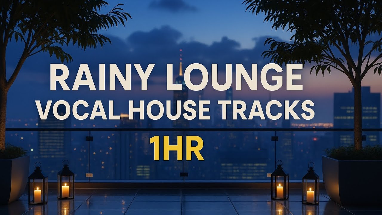 Rainy Rooftop ✦ Deep Vocal House (1Hr Mix)