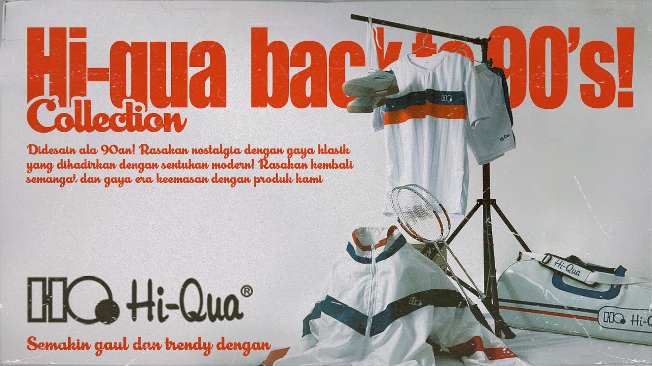 SUKA GAYA BADMINTON RETRO? COBA PAKE HI-QUA 90's SOB! | Hi - Qua Back to 90's collection