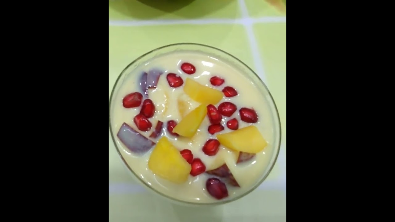 Royal Custard #food#Sweet Creamy Dessert 😋