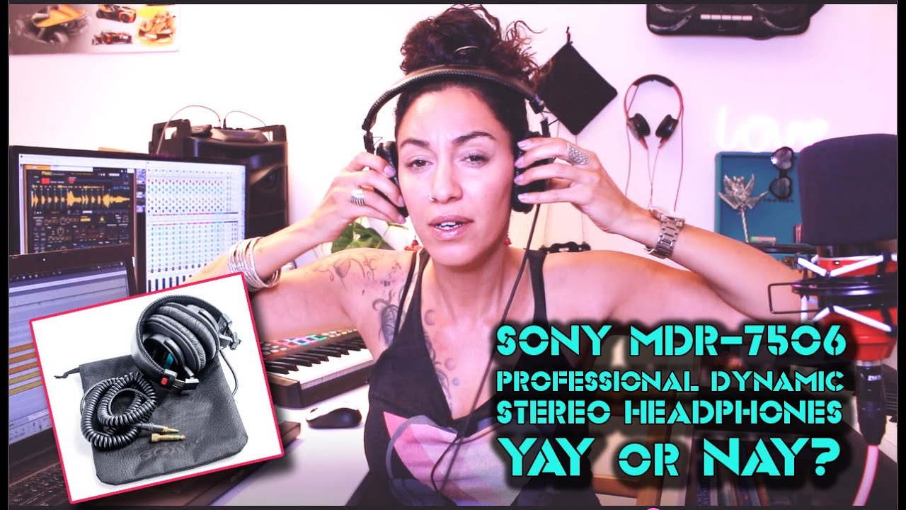 Sony MDR-7506 Professional Dynamic Stereo Headphones. Hell YEAH!