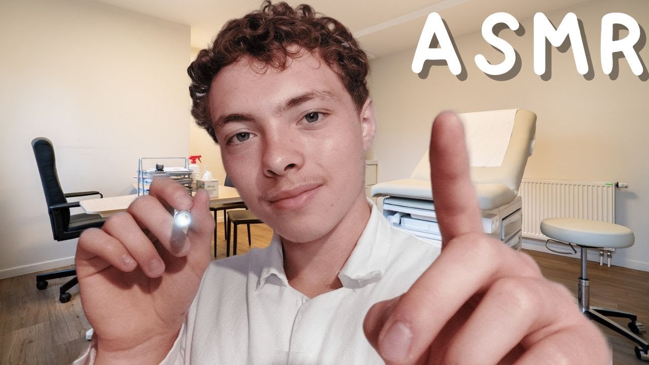 ASMR FR: Roleplay🧠Examen des nerfs crâniens🧠
